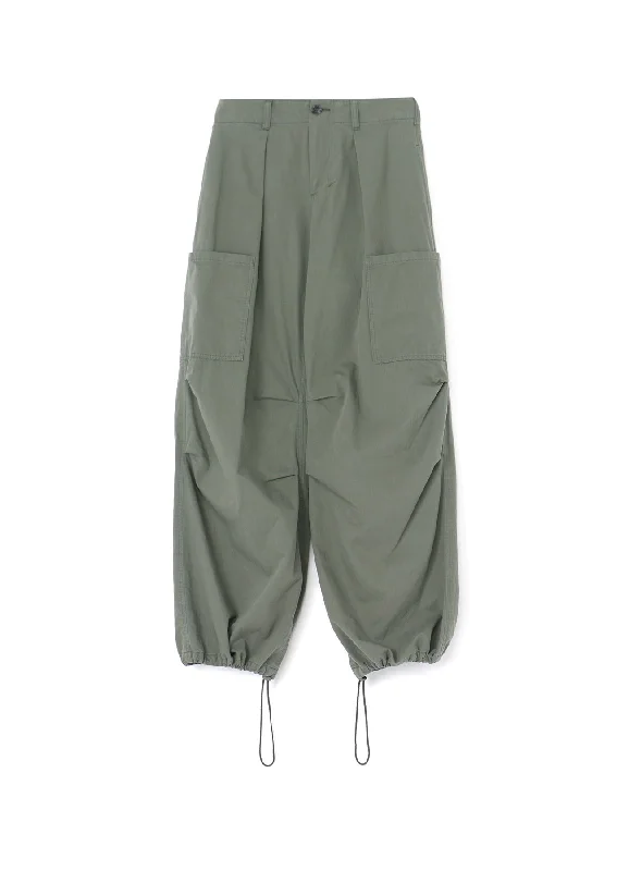 MILITARY TWILL DRAWCORD PANTS