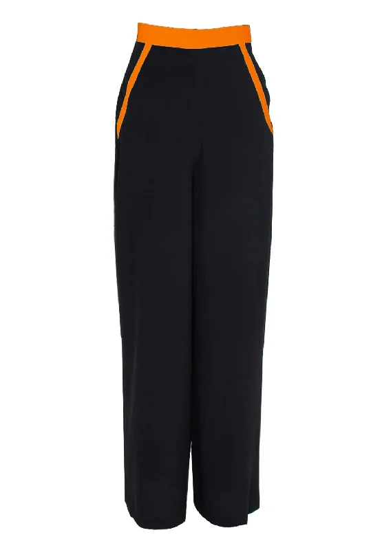 Monochrome - Black Pants (Neon Orange)