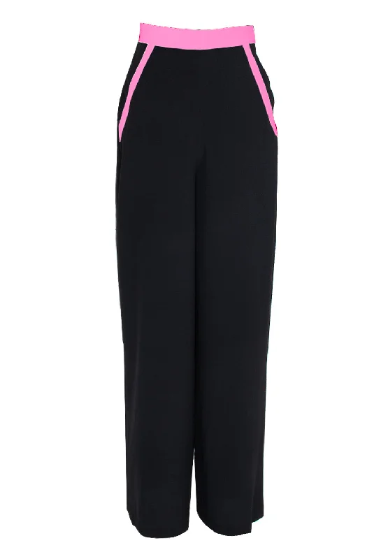 Monochrome - Black Pants (Neon Pink)