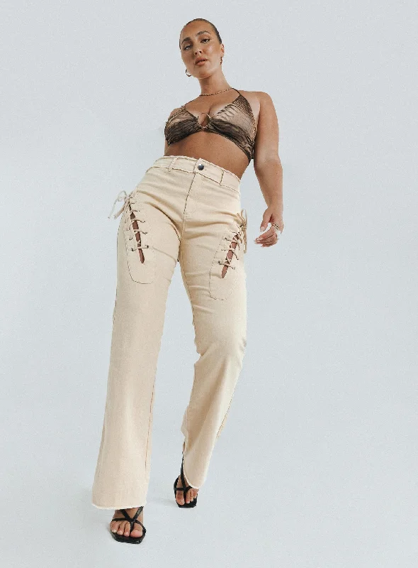 Selina Pants Beige