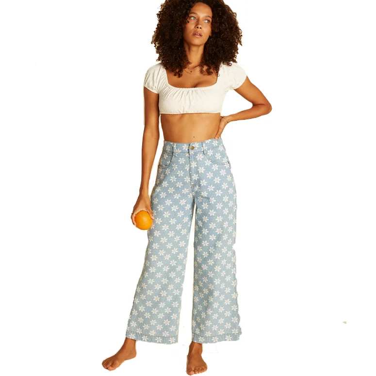 Wrangler x Billabong Perfect Pair High-Waisted Pant