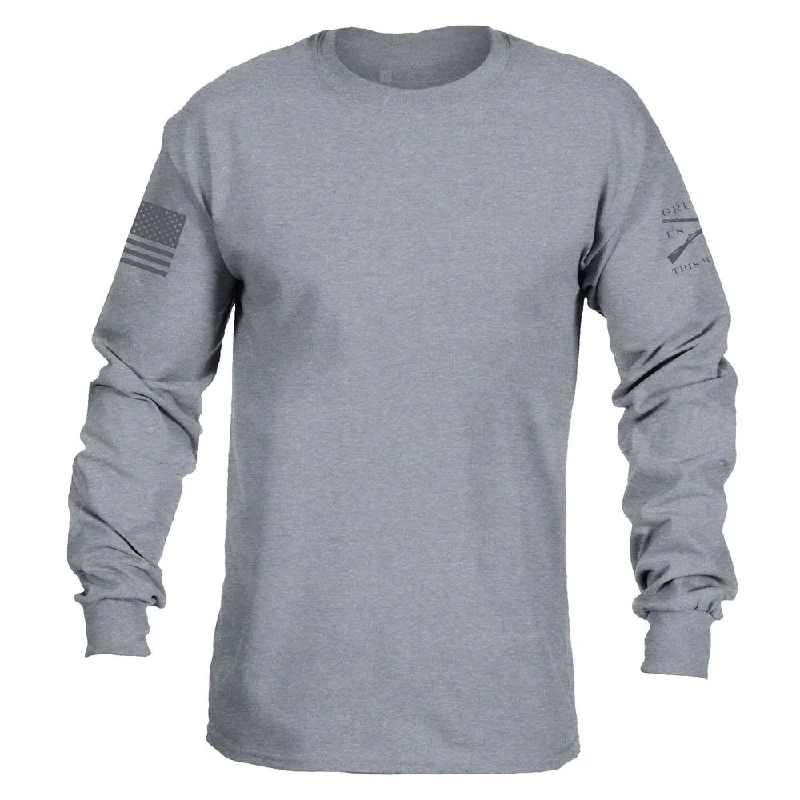 Basic Long Sleeve - Dark Heather Gray