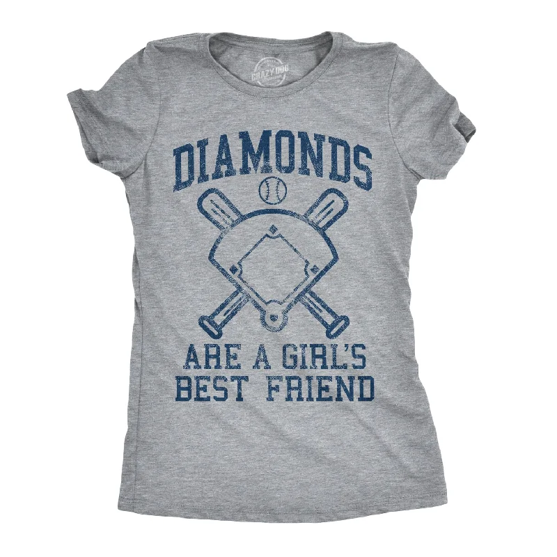 Diamonds Are A Girls Best Friend Women's T Shirt