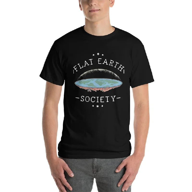 Flat Earth Society - Plus-Sized T-Shirt