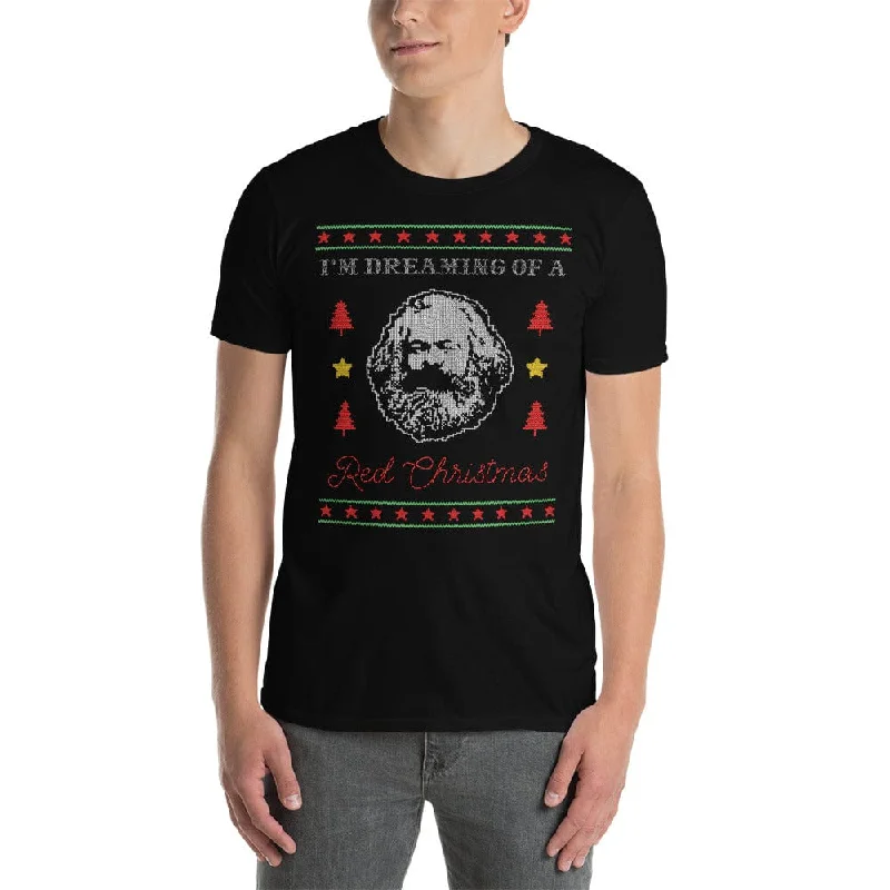 Marx: I’m dreaming of a red Christmas - Premium T-Shirt