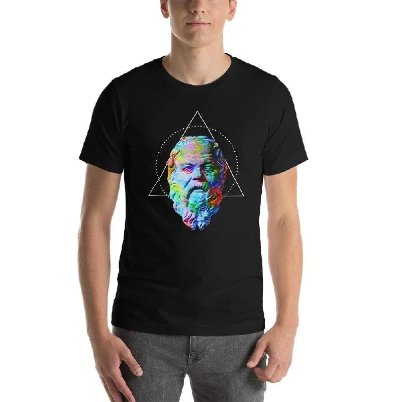 Socrates - Vivid Colours For Trippy Heads - Basic T-Shirt