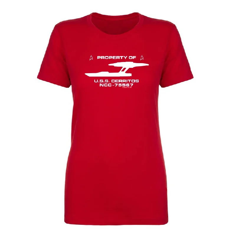 Star Trek: Lower Decks Property Of Women's Short Sleeve T-Shirt