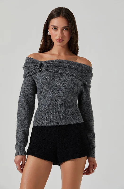 Wylie Off Shoulder Sweater