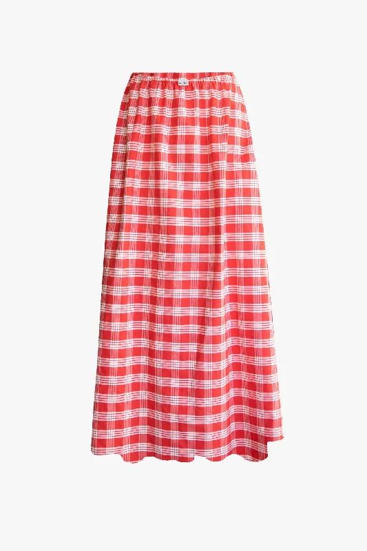 DREAM SKIRT IN PALAKA CHERRY