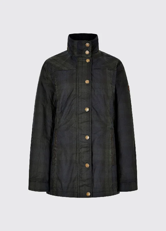 Annestown Wax Jacket - Black Watch