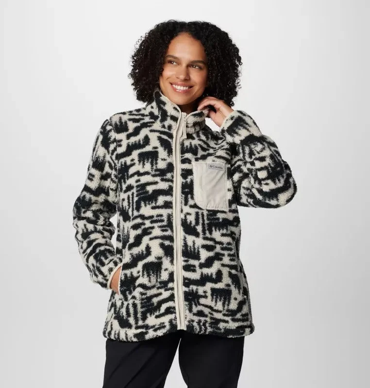 Women's West Bend Print Full Zip Fleece Jacket