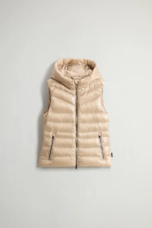 Aliquippa Padded Vest Oxford Tan